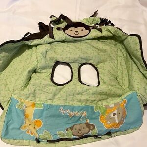 Baby shopping cart cover